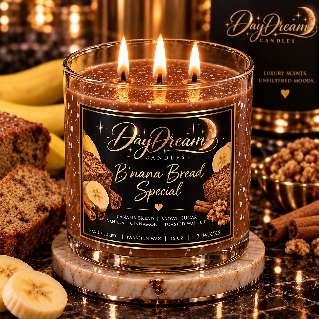 B’nana Bread Special candle